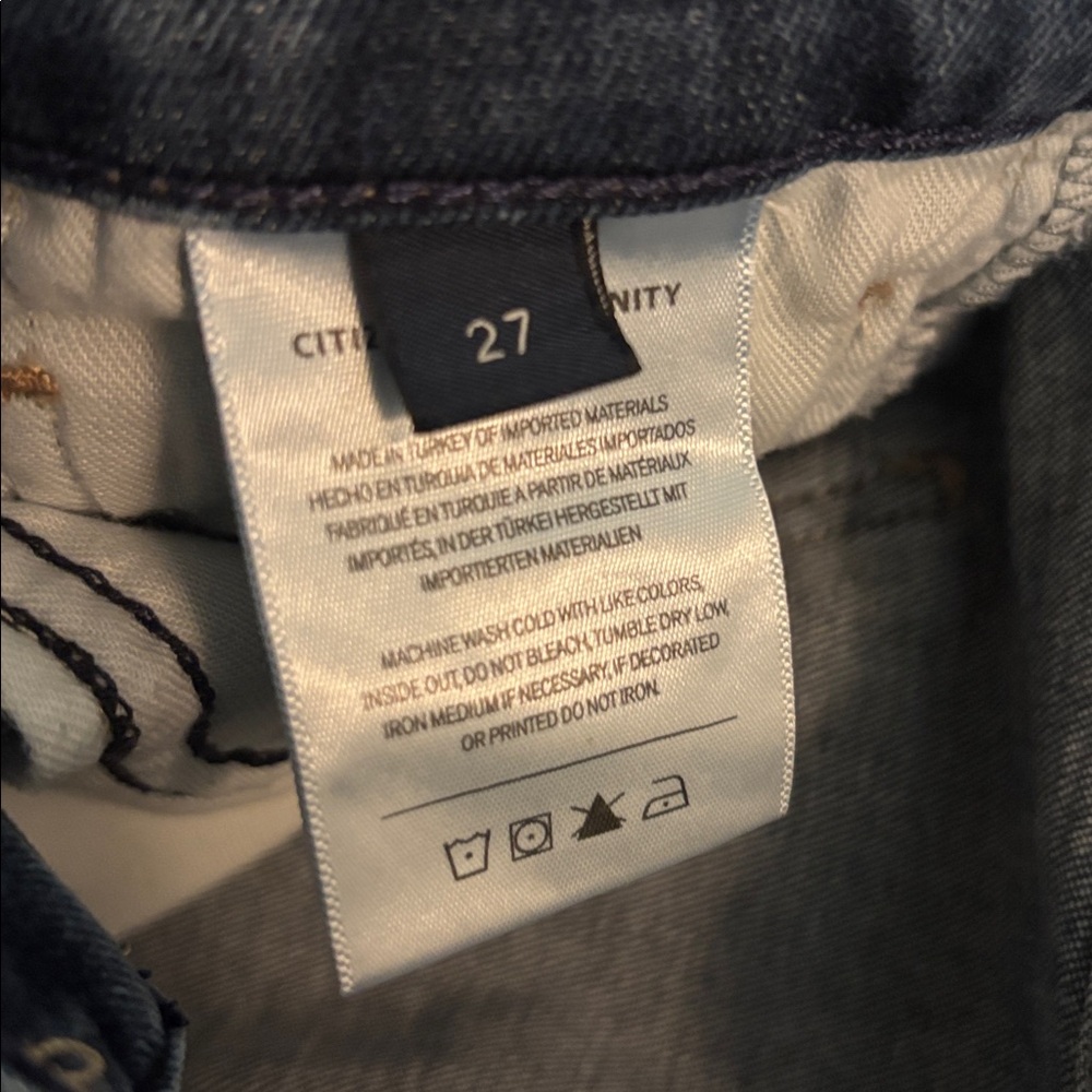 CITIZENS OF HUMANITY | denim blue jeans premium vintage 27 - Picture 4 of 6